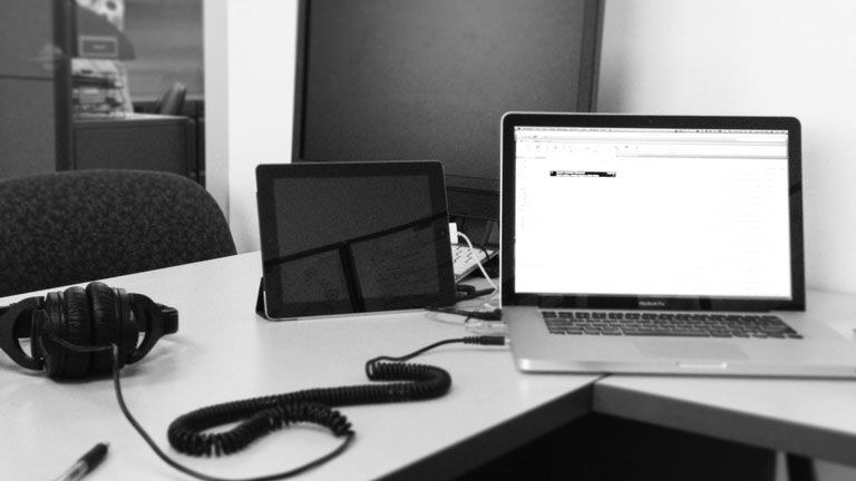 My workspace: Where the magic happens...